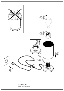 Manual Eglo 901164 Lampă