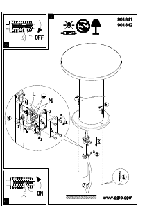 Manual Eglo 901842 Lampă