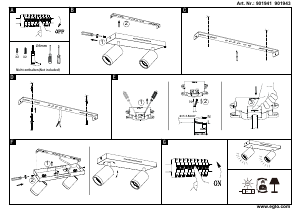 Manual Eglo 901941 Lampă