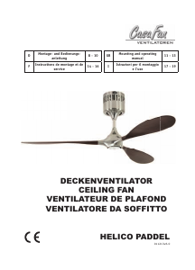 Manual CasaFan Helico Paddel Ceiling Fan