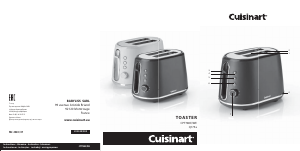 Manual Cuisinart CPT-780E Torradeira
