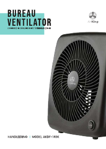 Handleiding AirKing AKDF-18BK Ventilator