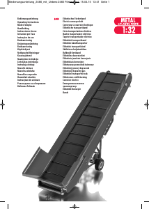 Handleiding Siku set 2466 Farmer Transportband