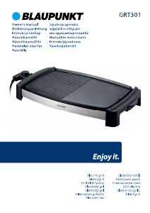 Bedienungsanleitung Blaupunkt GRT301 Tischgrill