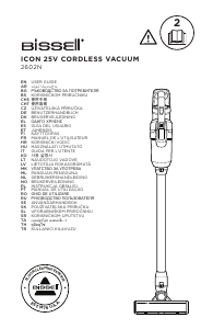 Hướng dẫn sử dụng Bissell 2602N Icon Máy hút bụi