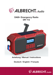 Mode d’emploi Albrecht DR 112 Radio