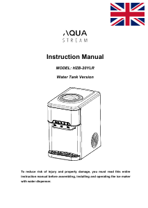 Handleiding Aqua Stream HZB-20YLR Waterdispenser