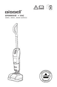 Vadovas Bissell 3893N SpinWave+ Dulkių siurblys