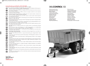 Manuale Siku set 6780 Control Rimorchio