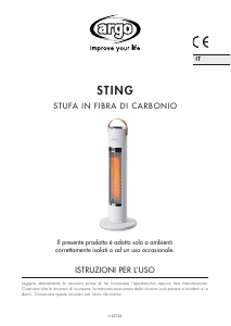 Manuale Argo Sting Termoventilatore