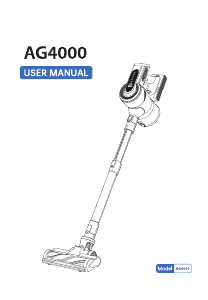Handleiding AG AG4000 Stofzuiger