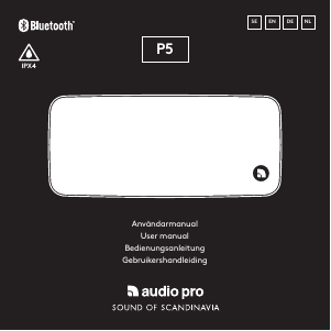 Handleiding Audio Pro P5 Luidspreker