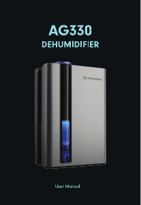 Mode d’emploi AG AG330 Déshumidificateur