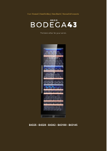 Manual de uso Bodega43 B4325 Vinoteca