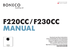 Priručnik Boneco F220CC Ventilator