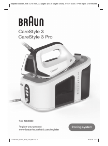 Manual Braun IS 3157 CareStyle 3 Pro Iron