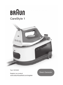 Εγχειρίδιο Braun IS 1013 CareStyle 1 Σίδερο