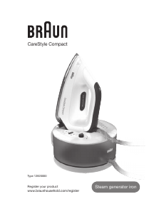Priročnik Braun IS 2143 CareStyle Compact Likalnik