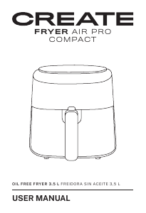 Manuale Create Air Pro Compact Friggitrice