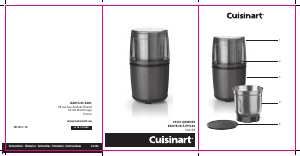 Bedienungsanleitung Cuisinart SG-21BE Universalzerkleinerer