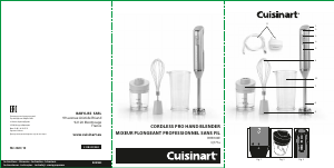 Instrukcja Cuisinart RHB-100E Blender ręczny