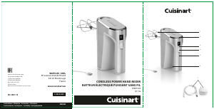 Mode d’emploi Cuisinart RHM-100E Batteur à main