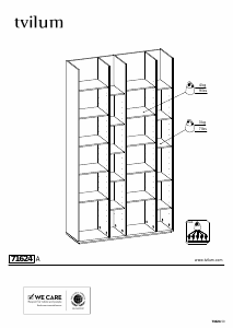 Hướng dẫn sử dụng Leen Bakker Capri Tủ sách