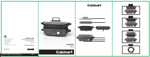 Manual Cuisinart GRMC3E Panela