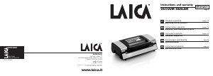 Manual Laica VT31201 Máquina vácuo