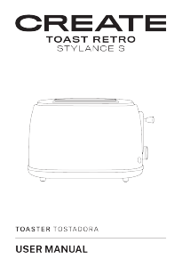 Instrukcja Create Toast Retro Stylance S Toster
