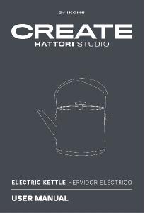 Bedienungsanleitung Create Hattori Studio Wasserkocher
