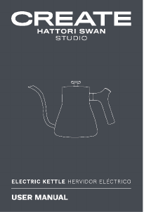 Manual Create Hattori Swan Studio Jarro eléctrico