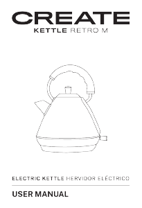 Bedienungsanleitung Create Retro M Wasserkocher