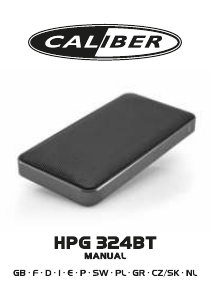 Manual Caliber HPG324BT Altifalante
