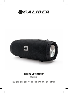 Manuale Caliber HPG430BT Altoparlante