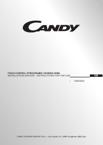 Handleiding Candy CDH32DC Kookplaat
