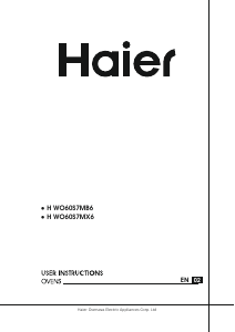 Manual Haier HWO60S7MX6 N Oven