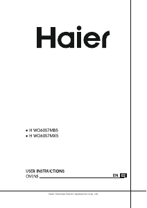 Manual Haier HWO60S7MB5 N Oven