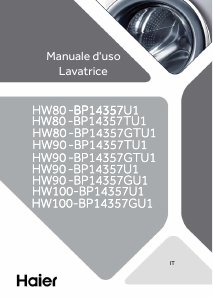 Manual Haier HW90-BP14357GTU1 Washing Machine