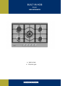 Manual Heinner HBH-M705IWFIX Plită
