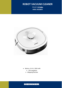 Manual Heinner HRVC-M33WH HI-Robo Aspirator