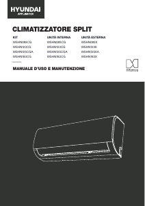Manuale Hyundai WSHN-125XA Condizionatore d’aria