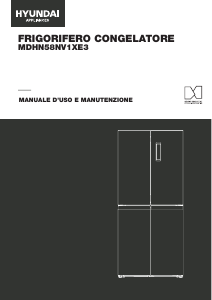 Manuale Hyundai MDHN-58NV1XE3 Frigorifero-congelatore