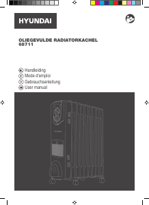 Manual Hyundai 68711 Heater