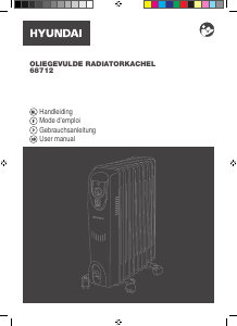 Manual Hyundai 68712 Heater