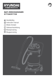 Manual Hyundai 57708 Vacuum Cleaner