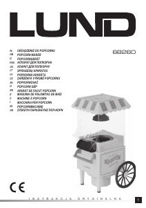 Manual Lund 68260 Masina de popcorn