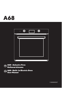 Kullanım kılavuzu Luxell A68-SF3(MT) Fırın