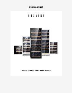 Mode d’emploi Luzvini LV22 Cave à vin