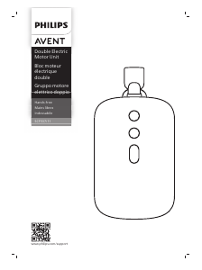 Manual de uso Philips SCF537 Avent Extractor de leche